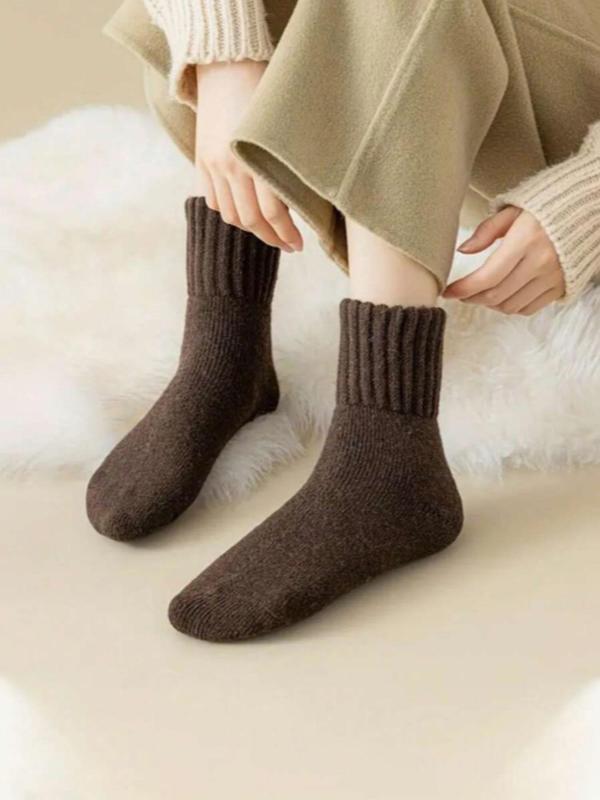 Enavell Cozy Mid-Calf Socks (5 Pack)