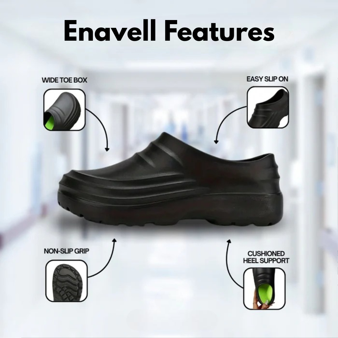 Enavell Healthy & Non-slip Comfort Clogs